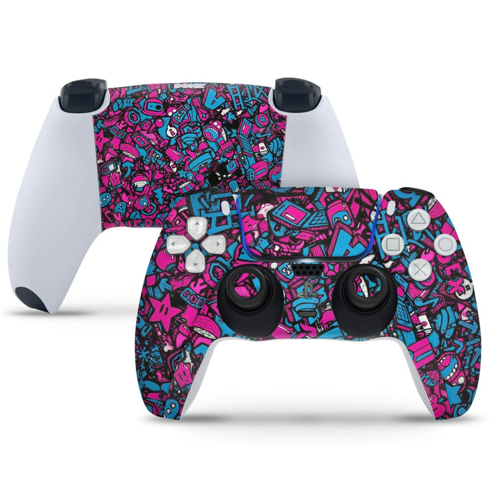 PS5 Controller Skin - I Love Nerd