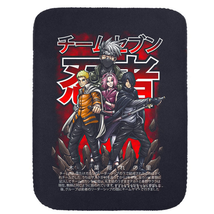 Printed Neoprene Reversible Laptop & Tablet Sleeve - Anime Legendary DS60