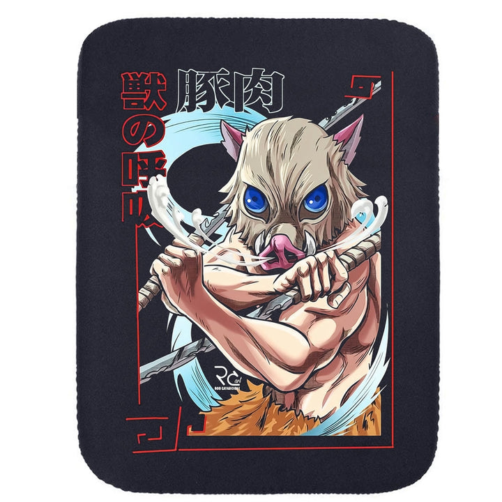 Printed Neoprene Reversible Laptop & Tablet Sleeve - Anime Legendary DS1