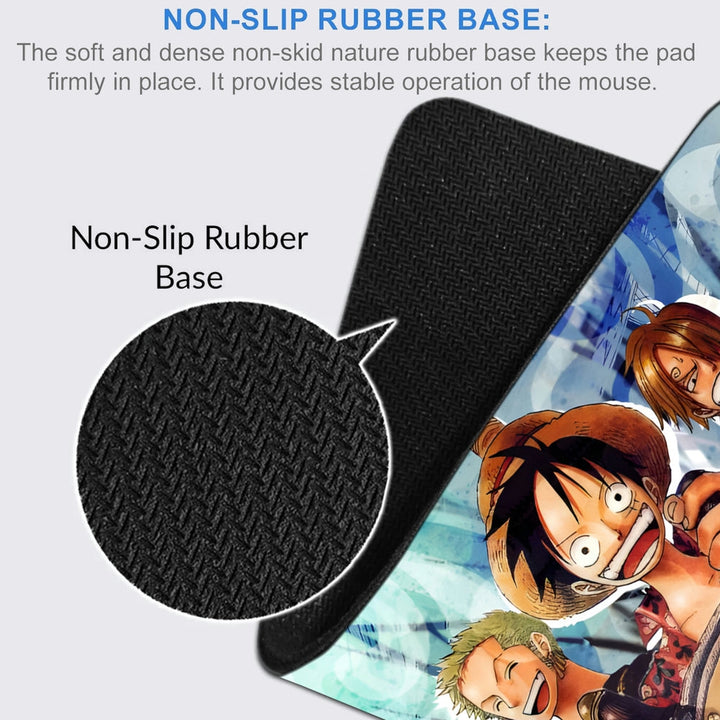 Anti-Slip Desk Mat Gaming Mouse Pad - One Piece OP08