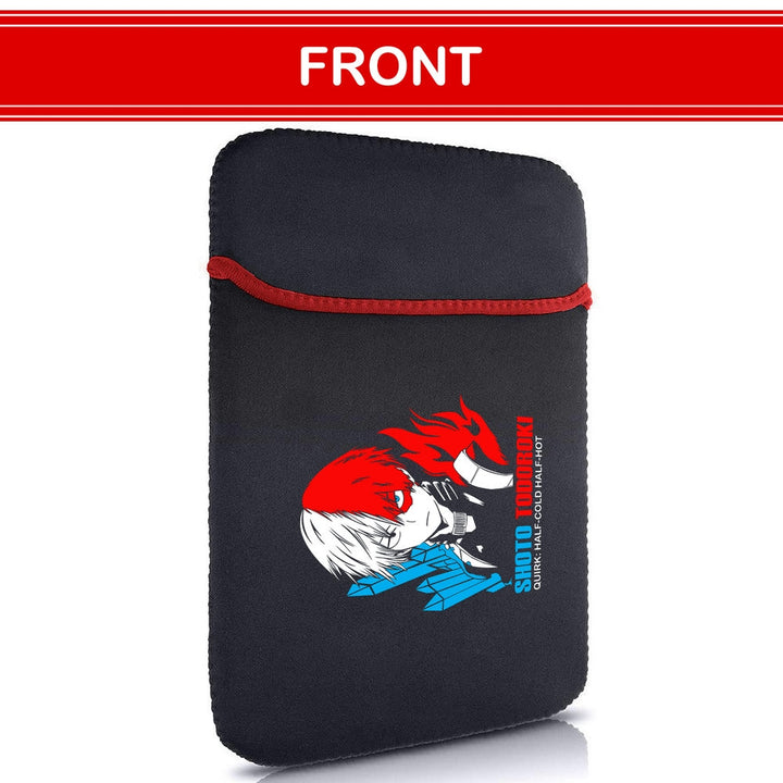 Printed Neoprene Reversible Laptop & Tablet Sleeve - Anime My Hero Academia DS04