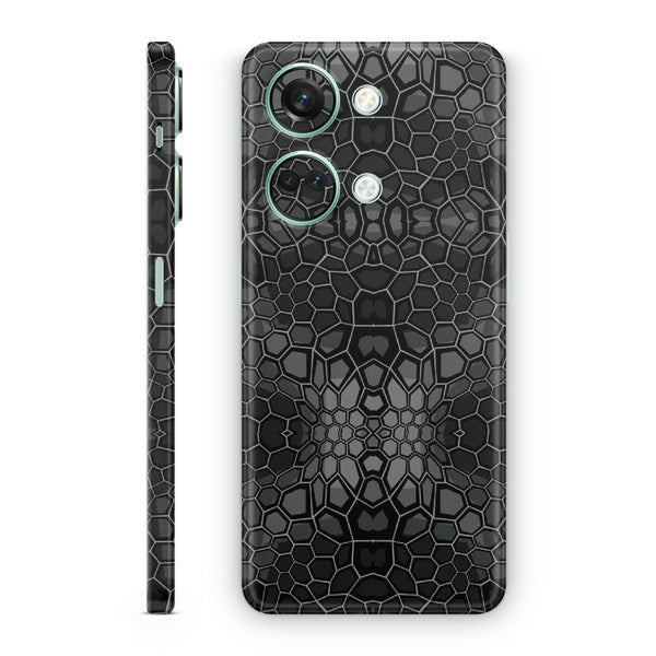 Mobile Skin Wrap - Black Snake Skin