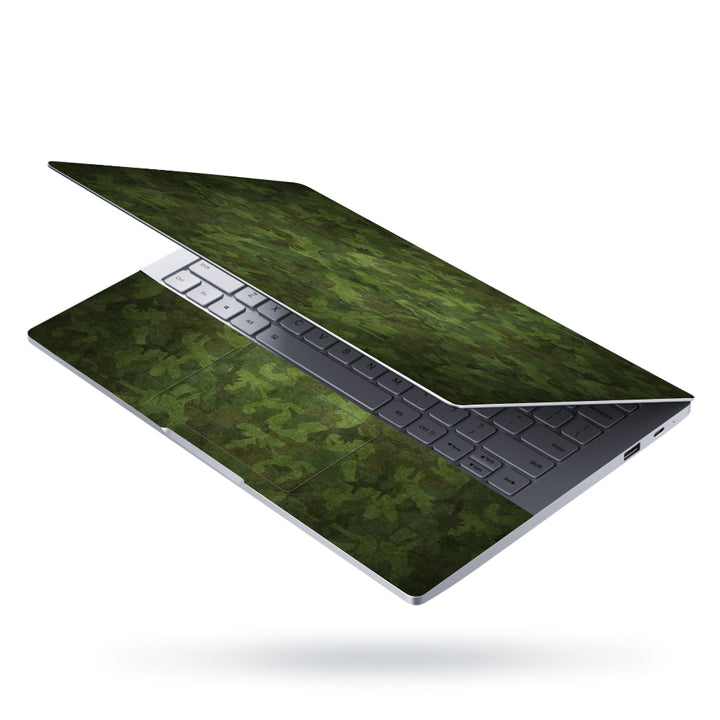 Laptop Skin - Camouflage Green Pattern