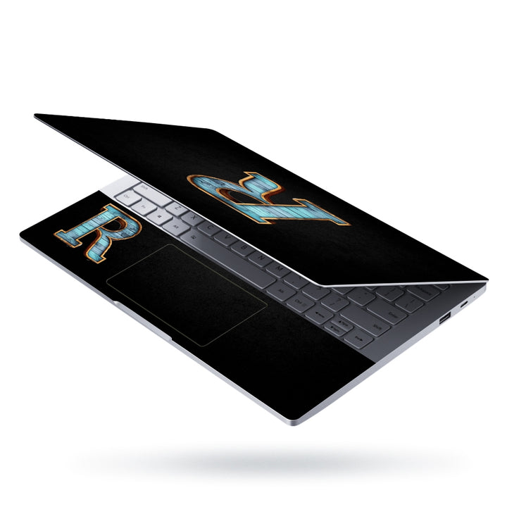 Laptop Skin - Realistic R Letter