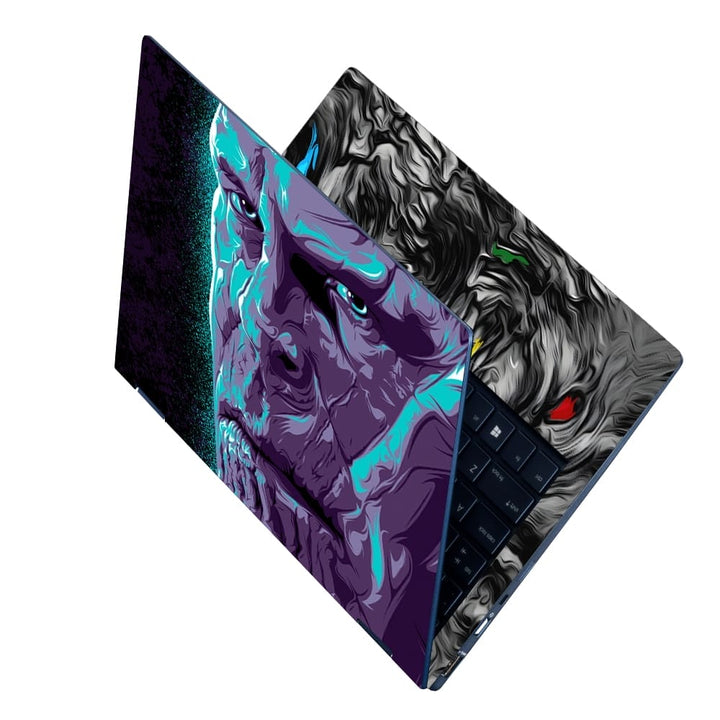 Laptop Skin - Thanos Purple Face