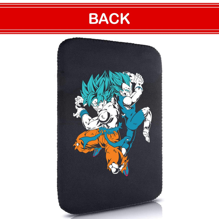 Printed Neoprene Reversible Laptop & Tablet Sleeve - Anime Dragon Ball DS07