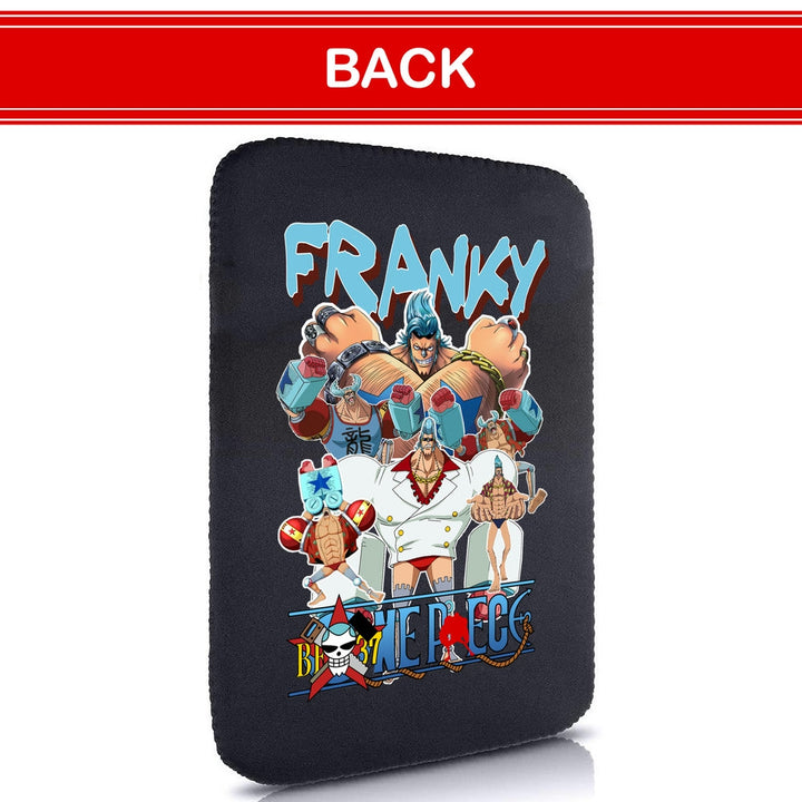 Printed Neoprene Reversible Laptop & Tablet Sleeve - One Piece Franky DS2