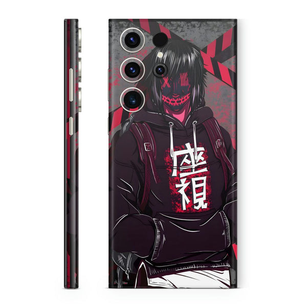 Mobile Skin Wrap - Anime Masked Guy