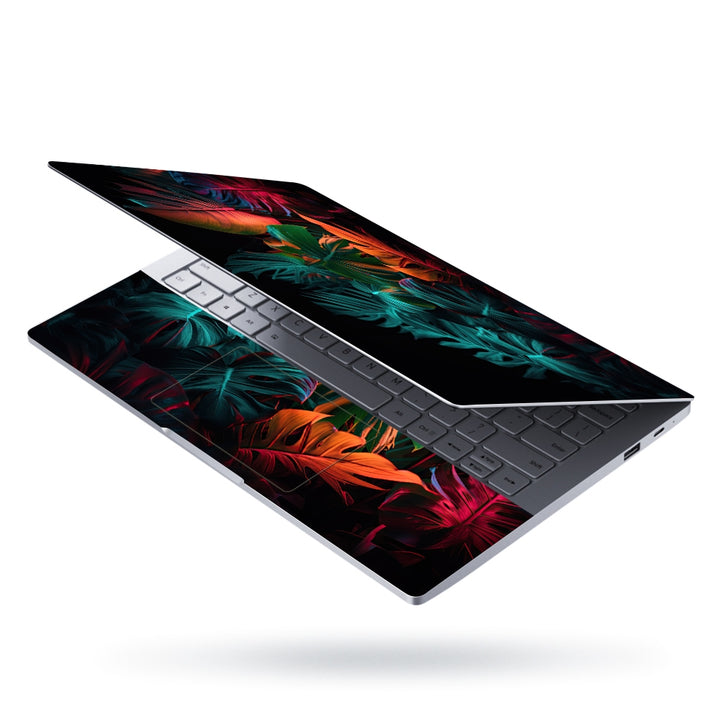 Laptop Skin - Creative Fluorescent Color Leaves