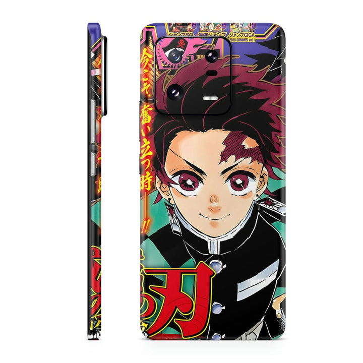 Mobile Skin Wrap - Anime Kimetsu Yaiba Manga Chapter 112