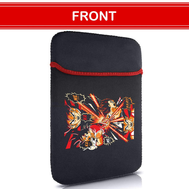 Printed Neoprene Reversible Laptop & Tablet Sleeve - Anime Dragon Ball DS21