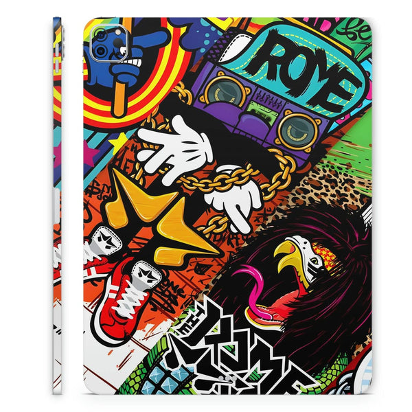 Tablet Skin Wrap - Rome Graffiti