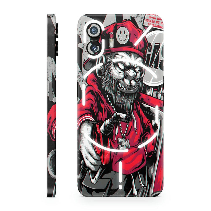 Mobile Skin Wrap - Bud Mood Monkey