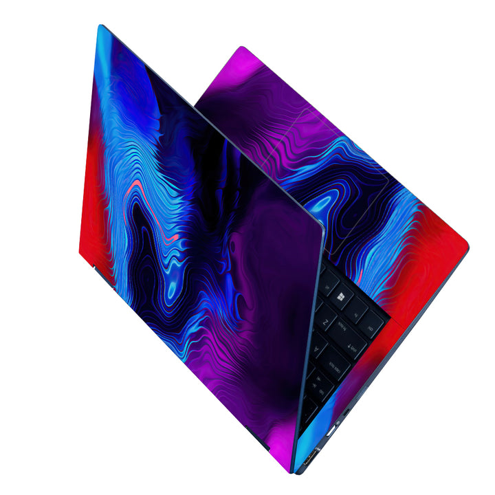 Laptop Skin - Swirls Abstract Art