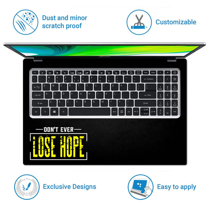 Laptop Skin - Dont Ever Lost Hope