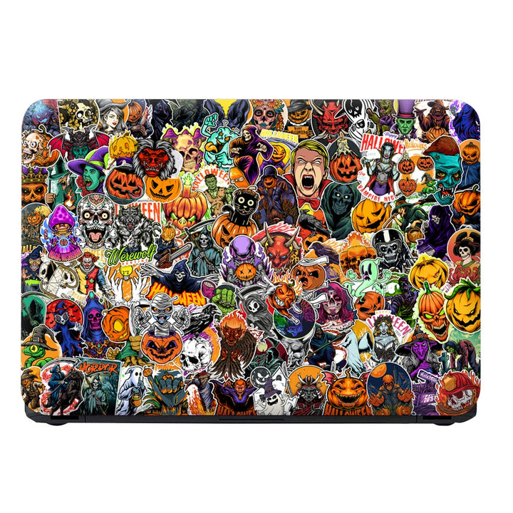 Laptop Skin - Halloween Sticker Bomb