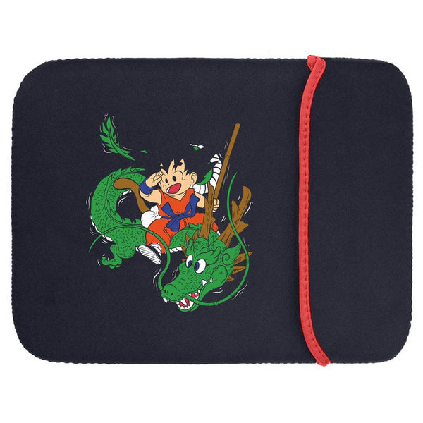 Printed Neoprene Reversible Laptop & Tablet Sleeve - Anime Dragon Ball DS05