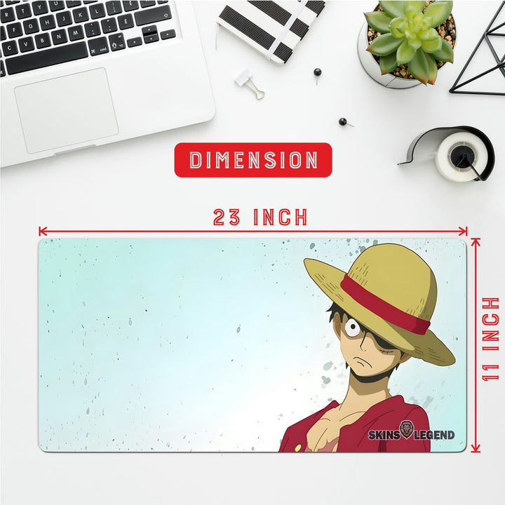 Anti-Slip Desk Mat Gaming Mouse Pad - One Piece Monkey D Luffy MDL15