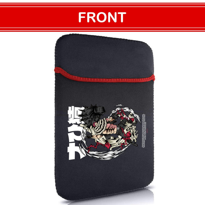 Printed Neoprene Reversible Laptop & Tablet Sleeve - One Piece Katakuri DS1