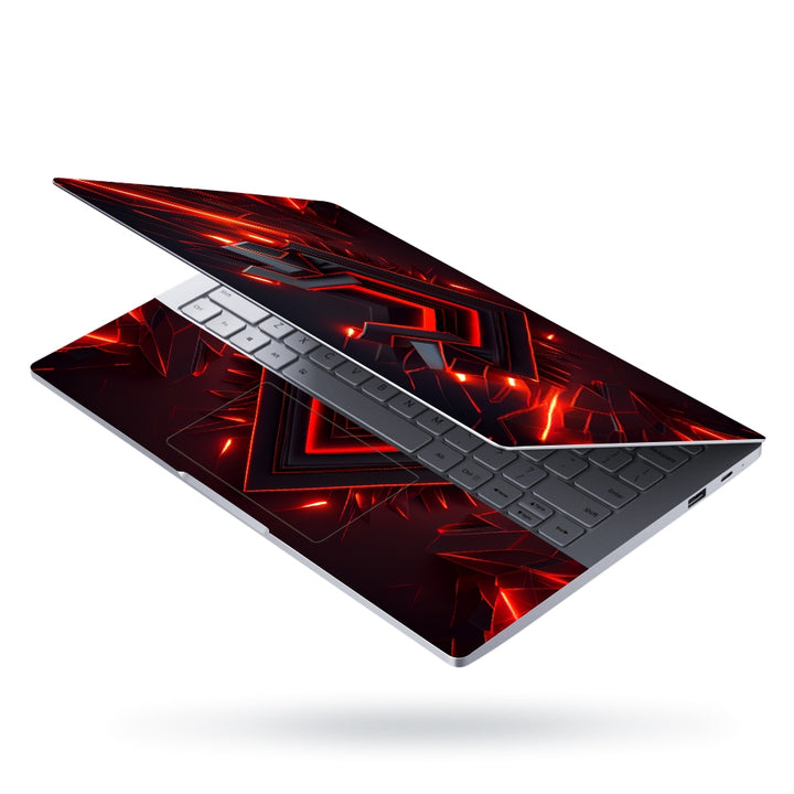 Laptop Skin - Digital Art Logo With Letter v