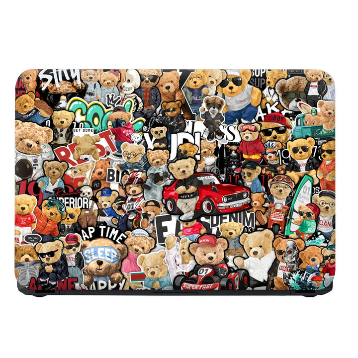 Laptop Skin - Teddy Sticker Bomb