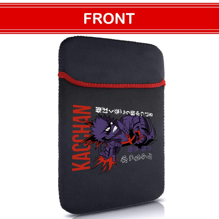 Printed Neoprene Reversible Laptop & Tablet Sleeve - Anime My Hero Academia DS12