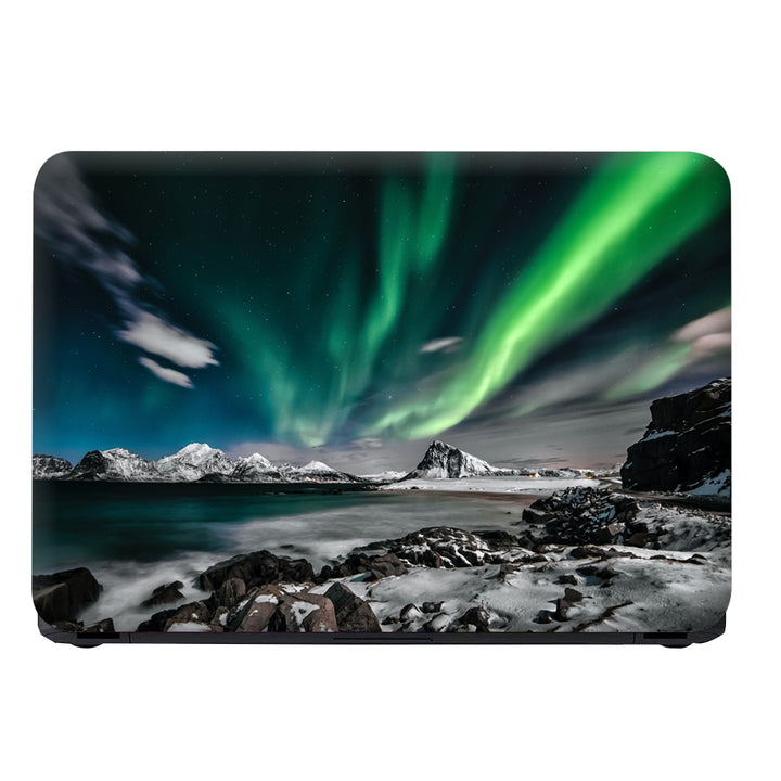 Laptop Skin - Green Rays on Ocean