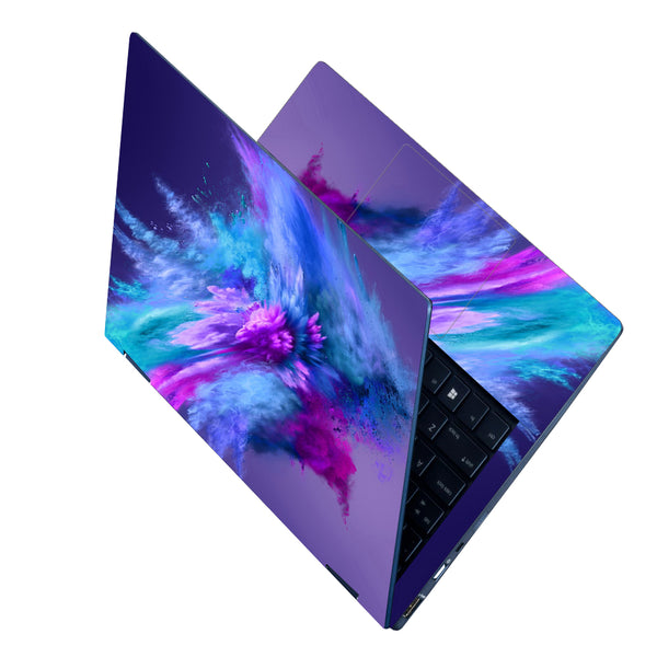 Laptop Skin - Color Powder Spray Abstract