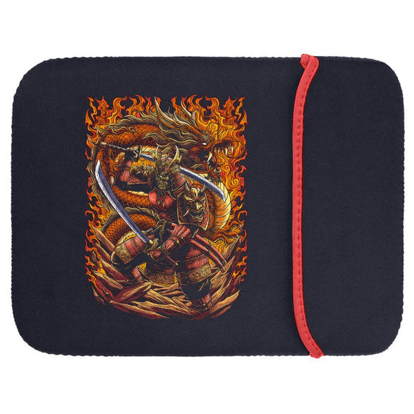 Printed Neoprene Reversible Laptop & Tablet Sleeve - Anime Legendary DS50