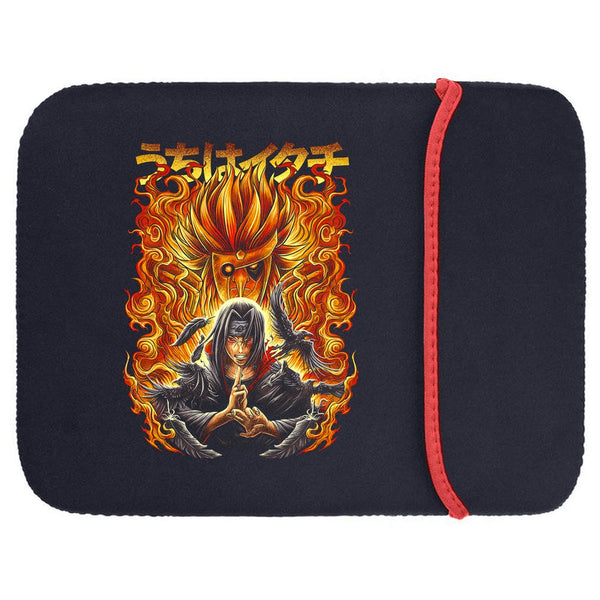 Printed Neoprene Reversible Laptop & Tablet Sleeve - Anime Legendary DS11