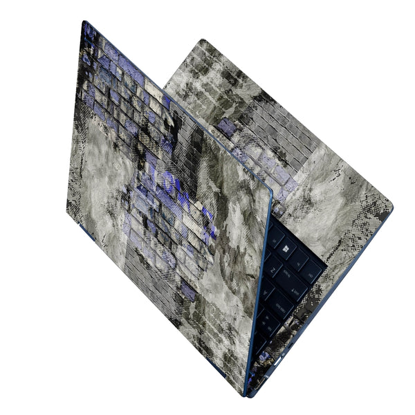 Laptop Skin - Grey Blue Texture Background