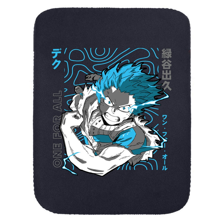 Printed Neoprene Reversible Laptop & Tablet Sleeve - Anime My Hero Academia DS13