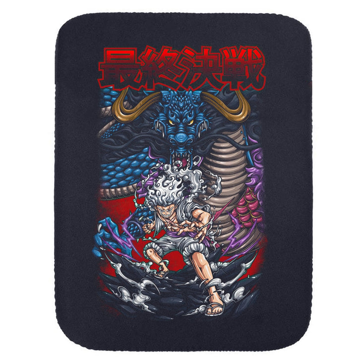 Printed Neoprene Reversible Laptop & Tablet Sleeve - Anime Legendary DS76