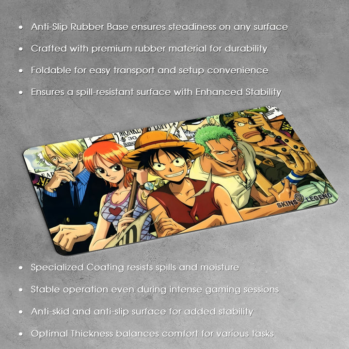 Anti-Slip Desk Mat Gaming Mouse Pad - One Piece OP32