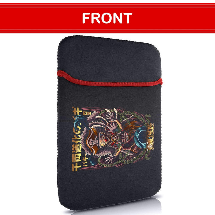 Printed Neoprene Reversible Laptop & Tablet Sleeve - Anime Legendary DS52