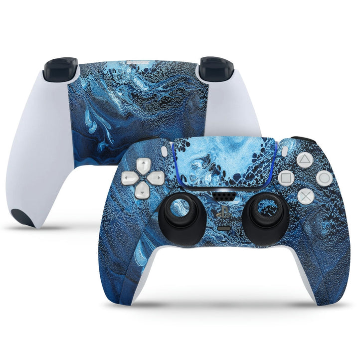 PS5 Controller Skin - Blue Paint Color