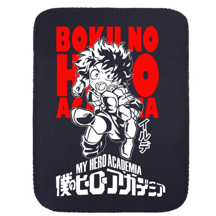 Printed Neoprene Reversible Laptop & Tablet Sleeve - Anime My Hero Academia DS06