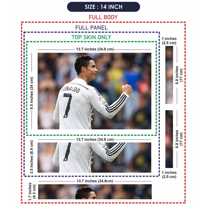 Laptop Skin - Cristiano Ronaldo CR7 DS13