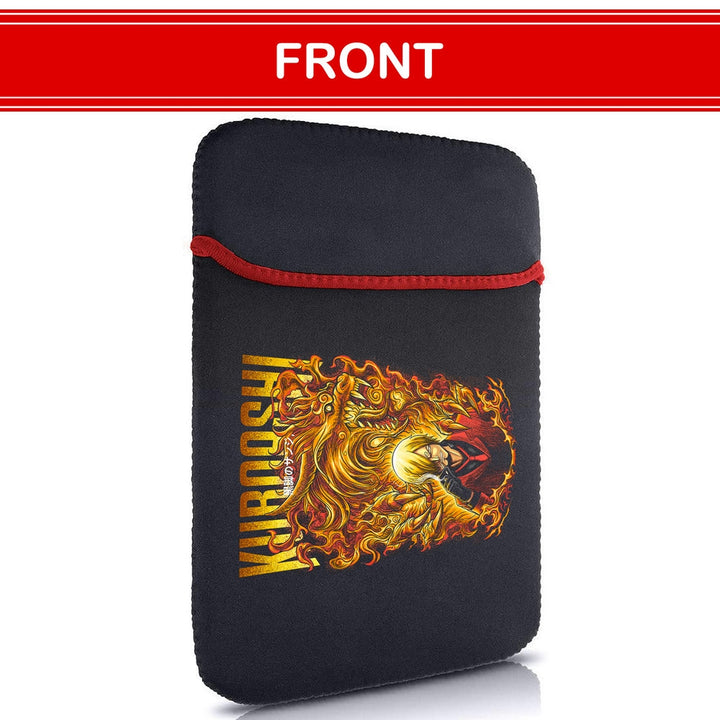 Printed Neoprene Reversible Laptop & Tablet Sleeve - Anime Legendary DS22