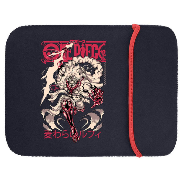 Printed Neoprene Reversible Laptop & Tablet Sleeve - Anime Gear