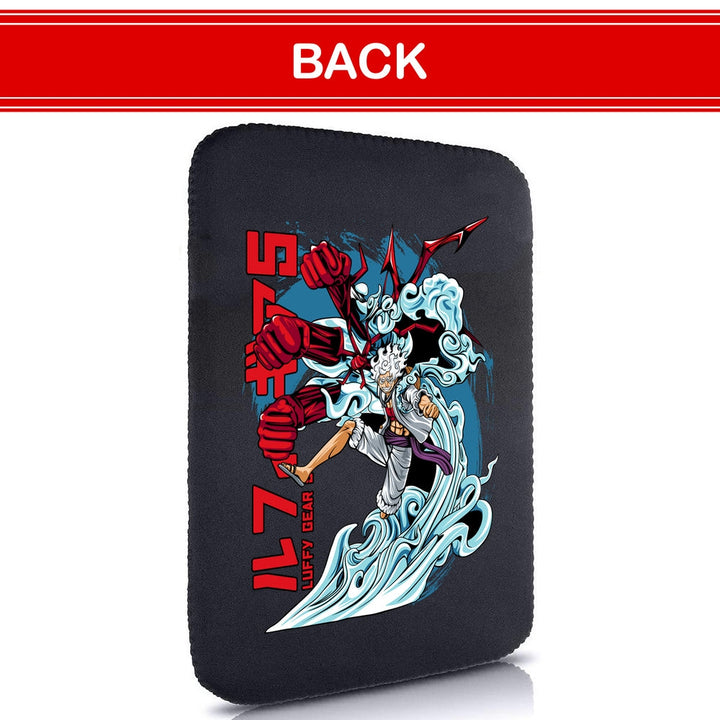 Printed Neoprene Reversible Laptop & Tablet Sleeve - Anime Action DS5