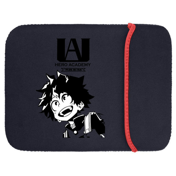 Printed Neoprene Reversible Laptop & Tablet Sleeve - Anime My Hero Academia DS10