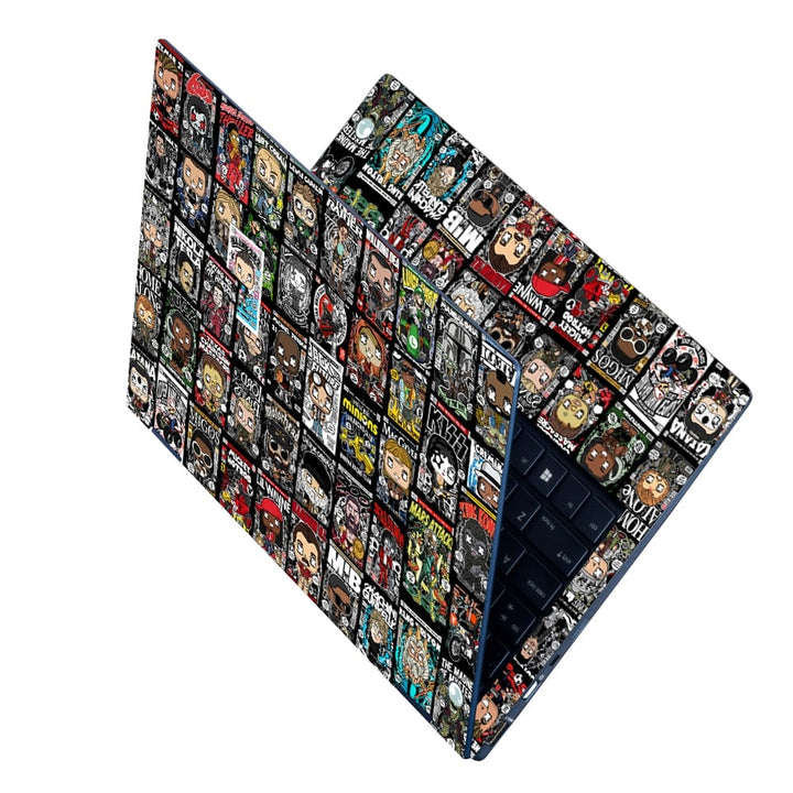 Laptop Skin - Pop Culture Sticker Bomb DS3