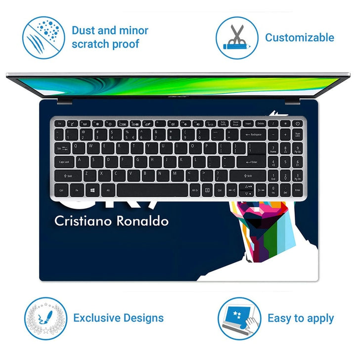 Laptop Skin - Cristiano Ronaldo CR7 DS16