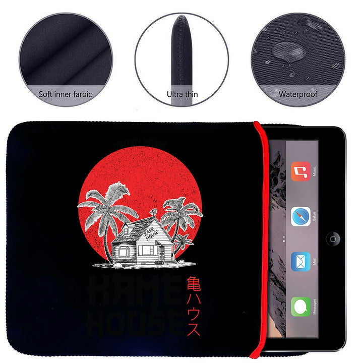 Printed Neoprene Reversible Laptop & Tablet Sleeve - Anime Dragon Ball DS25