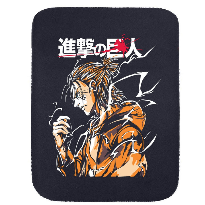 Printed Neoprene Reversible Laptop & Tablet Sleeve - Anime Attack on Titan DS02