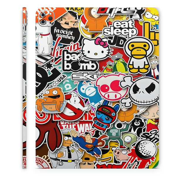 Tablet Skin Wrap - Sticker Bomb