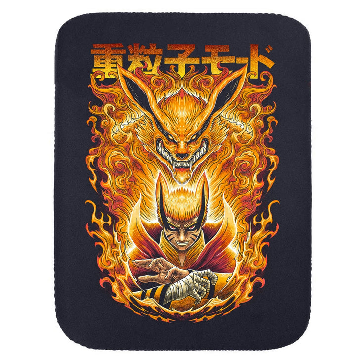 Printed Neoprene Reversible Laptop & Tablet Sleeve - Anime Legendary DS39