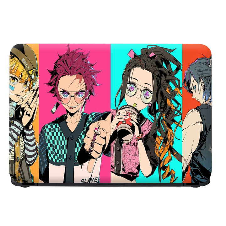 Laptop Skin - Inosuke Hashibira Nezuko Kamado