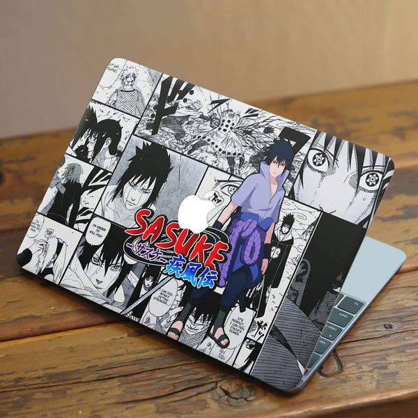 Laptop Skin for Apple MacBook - Akatsuki Sasuke Uchiha